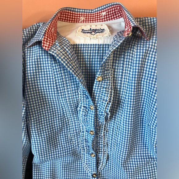 Stylish Fitted Blouse with sleeves - Picture 4 of 16